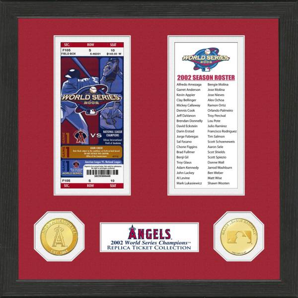 Highland Mint Los Angeles Angels World Series Ticket Collection