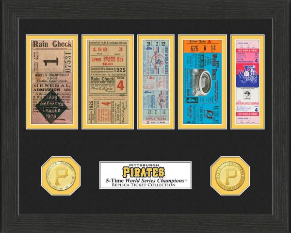 Highland Mint Pittsburgh Pirates World Series Ticket Collection