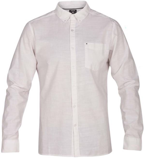 Hurley Men's One & Only 2.0 Woven Long Sleeve Shirt