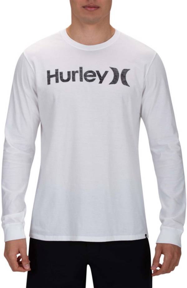 Hurley Men's One & Only Push Through Long Sleeve Shirt