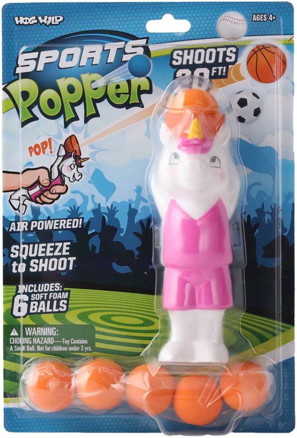 Hog Wild Unicorn Basketball Popper