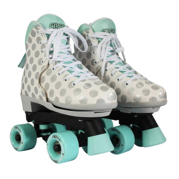 Circle Society Girls' Craze Sugar Drops Quad Roller Skates