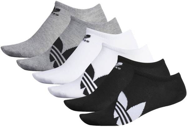 adidas Originals Men's Trefoil Superlite No Show Socks - 6 Pack