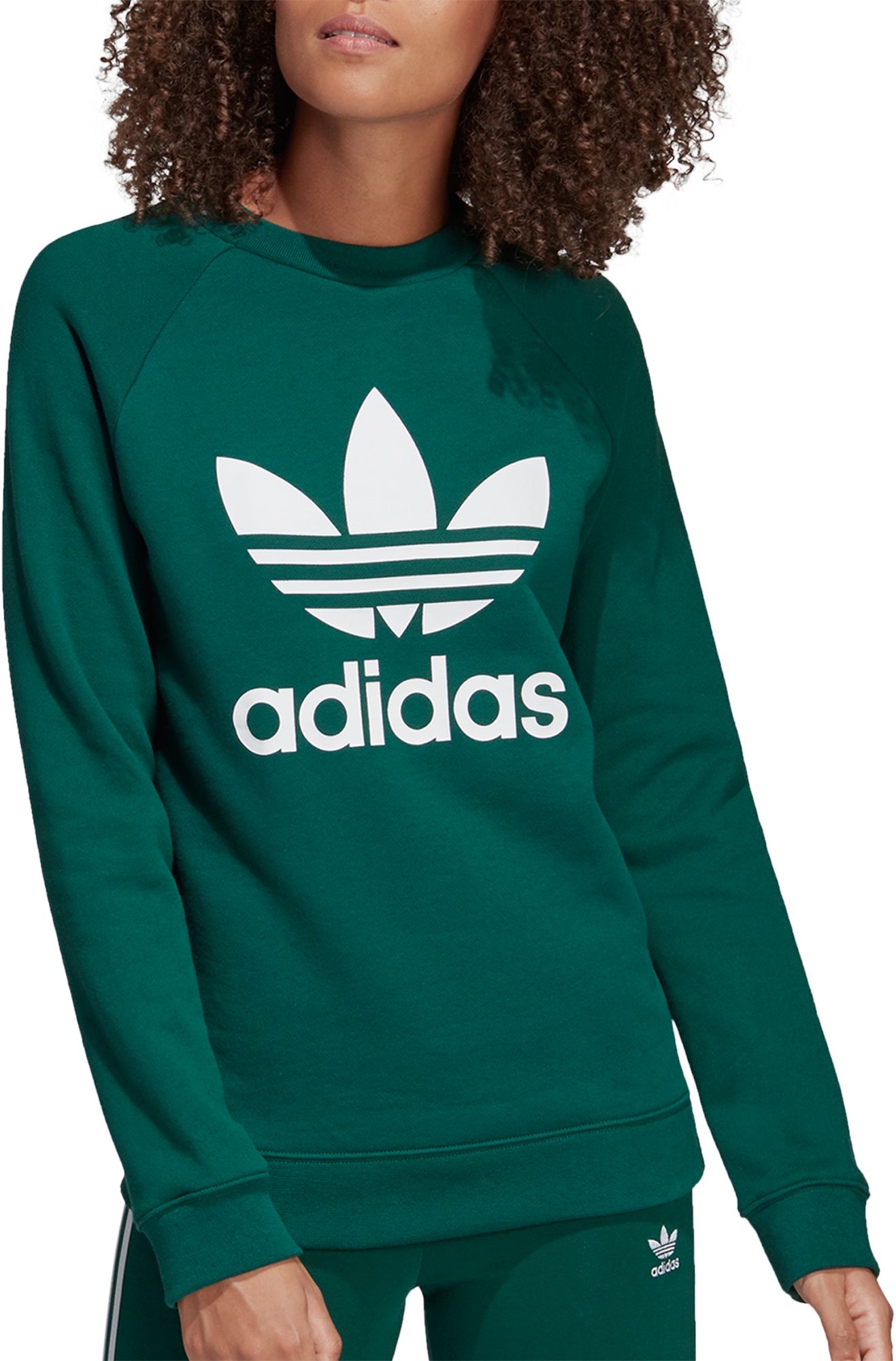 sweat shirt trefoil adidas