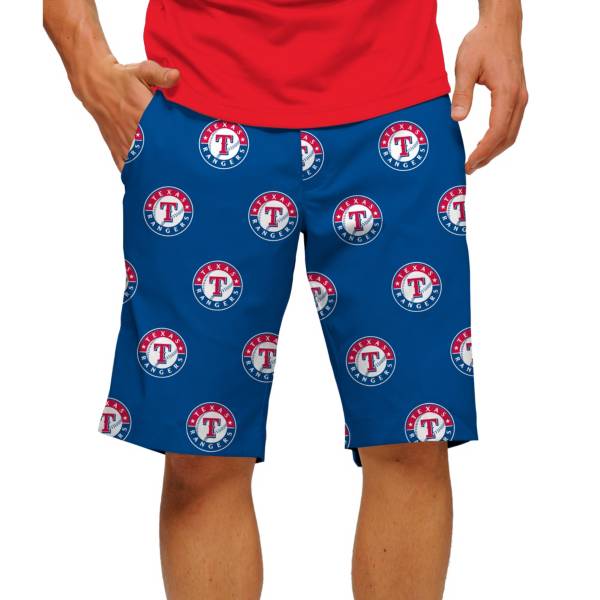 Loudmouth Men's Texas Rangers Golf Shorts