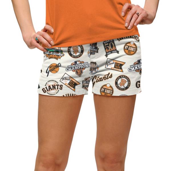 Loudmouth Women's San Francisco Giants Golf Mini Shorts