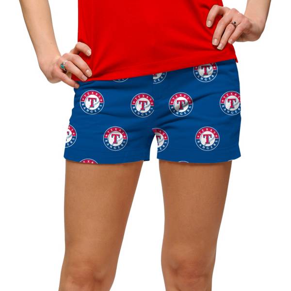 Loudmouth Women's Texas Rangers Golf Mini Shorts