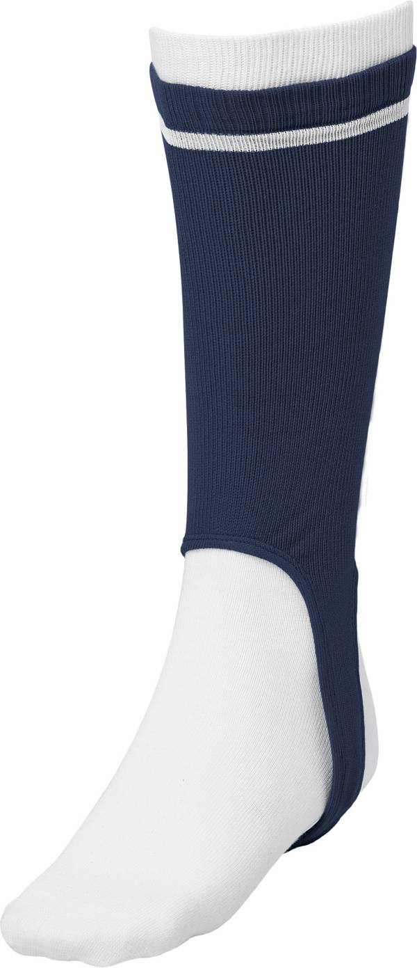 Sanitary Baseball Socks Navy Blue Louisville Slugger Stirrup White size M 