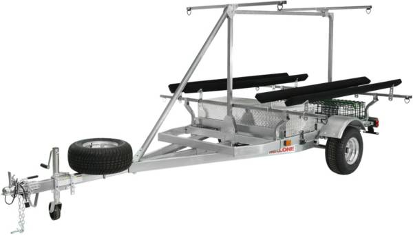 Malone MegaSport 2-Boat Bunk Style Trailer Set with Storage & 2nd Tier