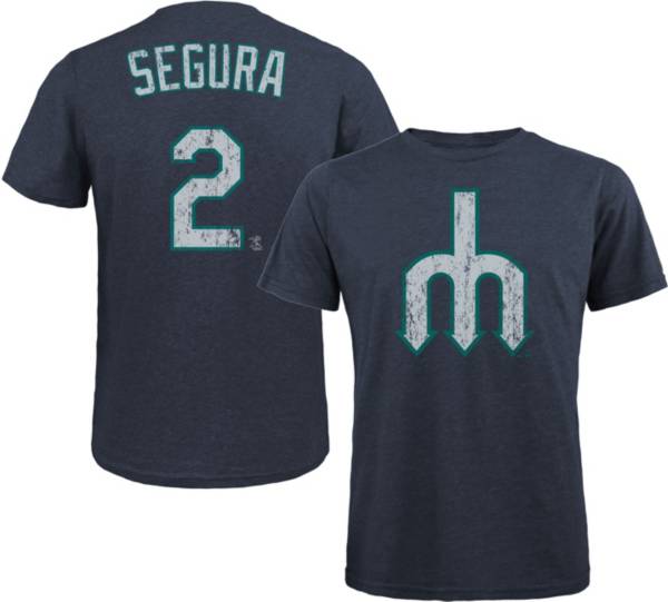 Majestic Threads Men's Seattle Mariners Jean Segura Tri-Blend T-Shirt