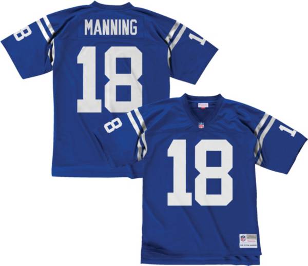 Mitchell & Ness Men's 1998 Home Game Jersey Indianapolis Colts Peyton Manning #18