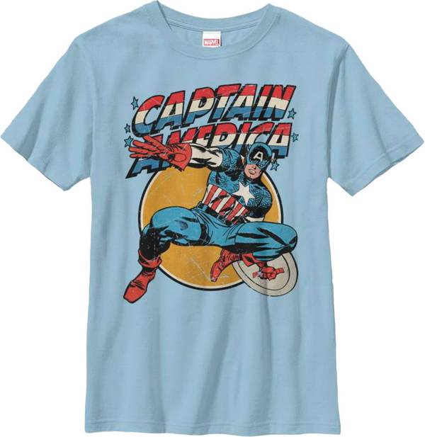Fifth Sun Boys' Marvel 'Captain America' Graphic T-Shirt