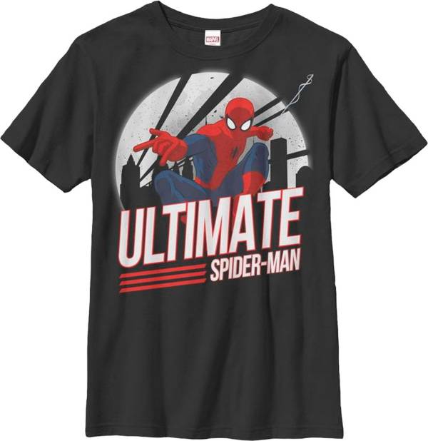 Fifth Sun Boys' Marvel Spidey Action Graphic T-Shirt