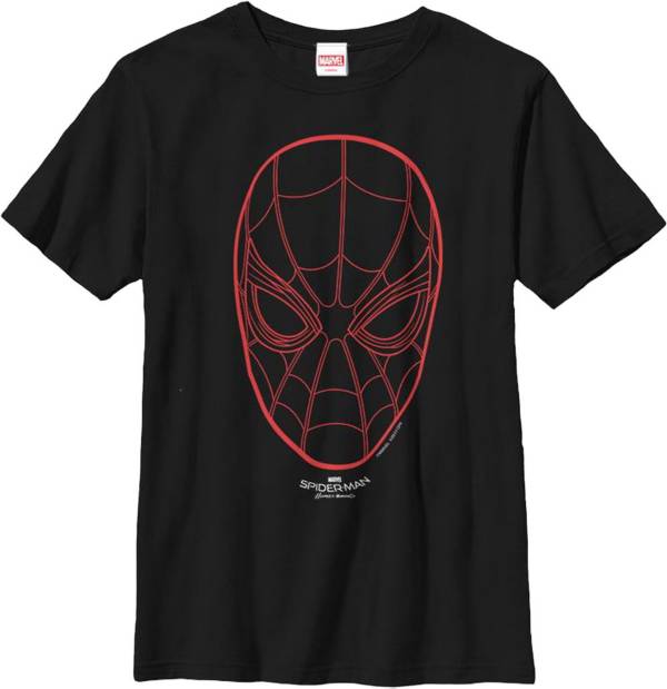 Fifth Sun Boys' Marvel Spidey Face Graphic T-Shirt