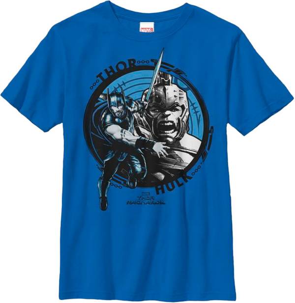 Fifth Sun Boys' Marvel 'Thor' and 'Hulk' Thrope Graphic T-Shirt