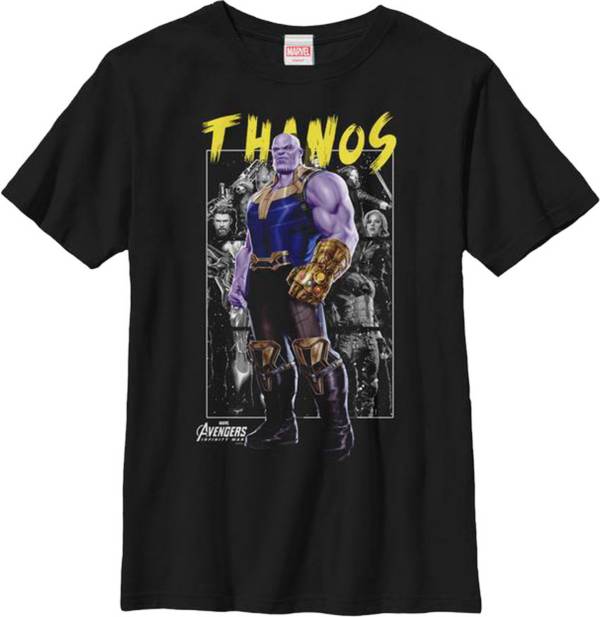 Fifth Sun Boys' Marvel Avengers Infinity Wars Ruthless Thanos Graphic Tee