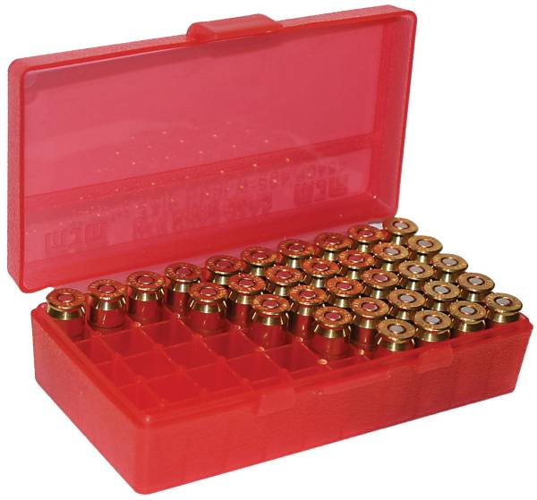 MTM 50 Round Handgun Cartridge Box - .45 ACP