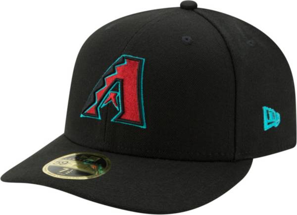 New Era Men's Arizona Diamondbacks 59Fifty Alternate Black Low Crown Fitted Hat