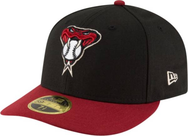 New Era Men's Arizona Diamondbacks 59Fifty Alternate Black Low Crown Fitted Hat