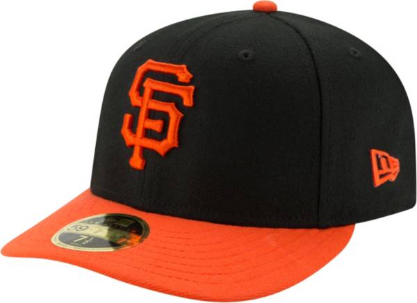 New Era Men's San Francisco Giants 59Fifty Alternate Black Low Crown Fitted Hat