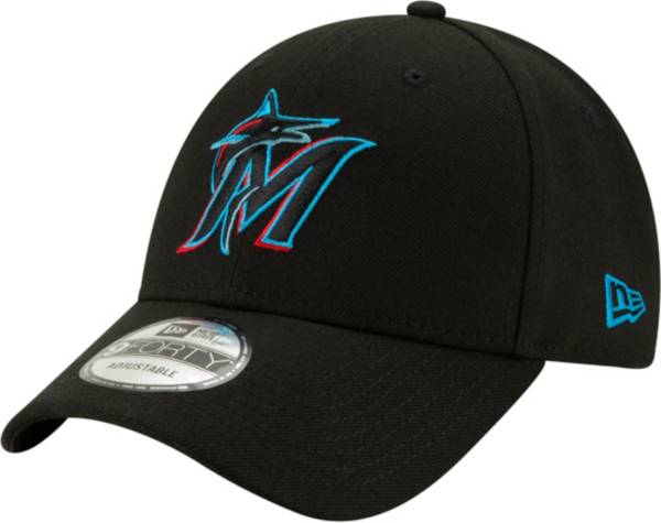 New Era Men's Miami Marlins 9Forty Adjustable Hat