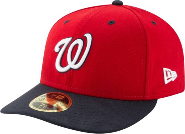 New Era Men's Washington Nationals 59Fifty Alternate Navy Low Crown Fitted Hat