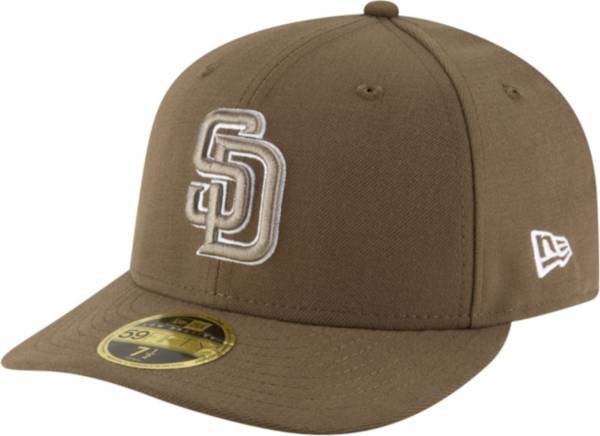 New Era Men's San Diego Padres 59Fifty Alternate Brown Low Crown Fitted Hat