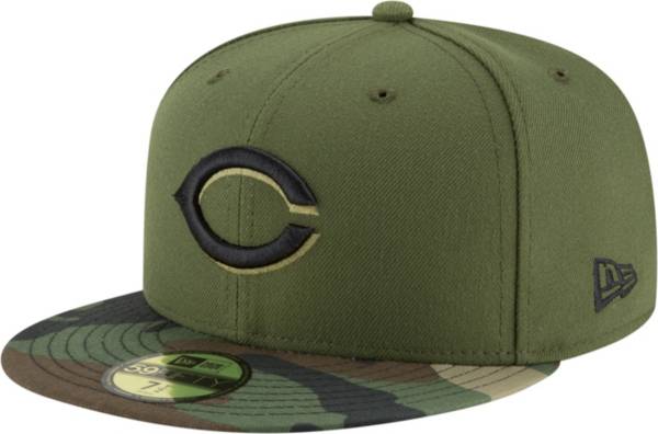 New Era Men's Cincinnati Reds 59Fifty Alternate Camo Authentic Hat