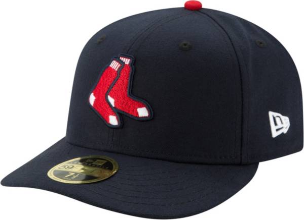 New Era Men's Boston Red Sox 59Fifty Alternate Navy Low Crown Fitted Hat