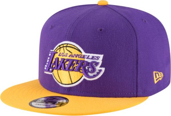 New Era Men's Los Angeles Lakers 9Fifty Adjustable Snapback Hat