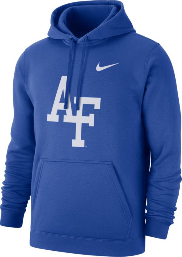Nike Men's Air Force Falcons Blue Club Fleece Pullover Hoodie product image