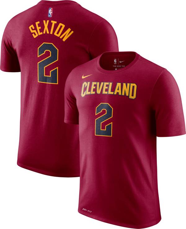 Nike Men's Cleveland Cavaliers Collin Sexton #2 Dri-FIT Burgundy T-Shirt product image