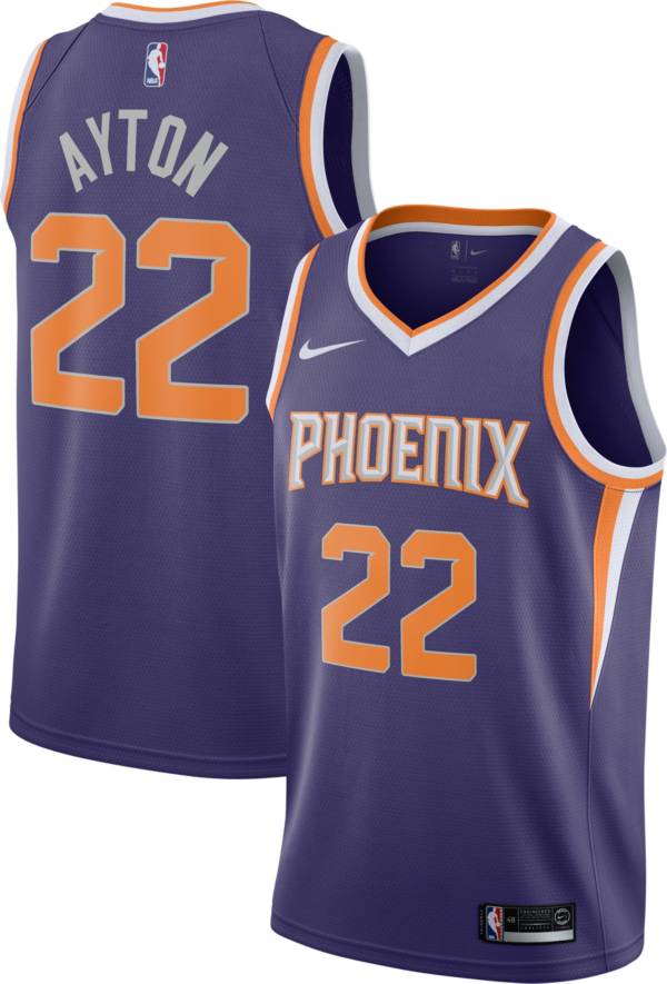 Nike Men's Phoenix Suns DeAndre Ayton #22 Purple Dri-FIT Swingman Jersey