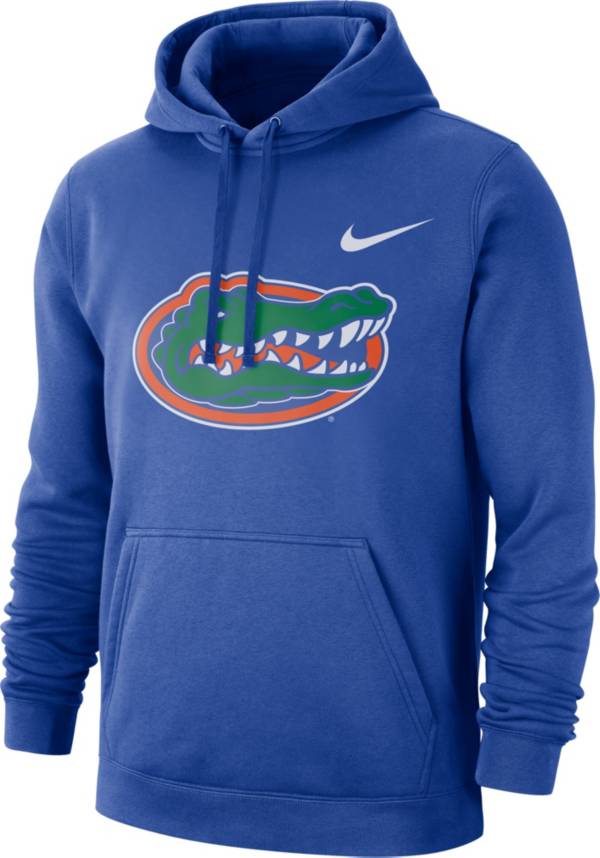 Nike Men's Florida Gators Blue Club Fleece Pullover Hoodie