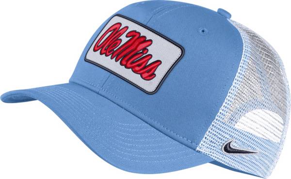 Nike Men's Ole Miss Rebels Blue Retro Classic99 Trucker Hat
