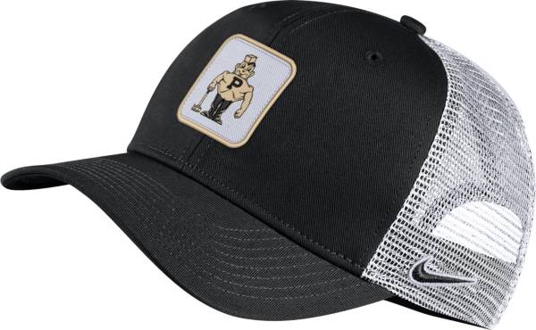 Nike Men's Purdue Boilermakers Retro Classic99 Trucker Black Hat