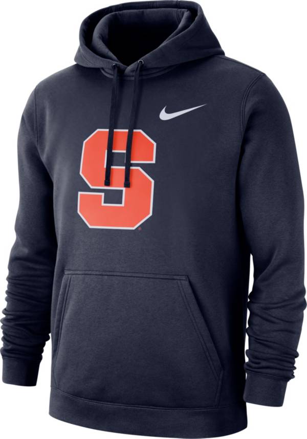 Nike Men's Syracuse Orange Blue Club Fleece Pullover Hoodie