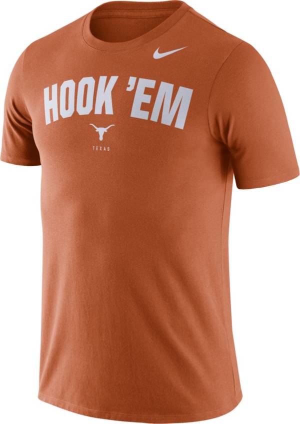 Nike Men's Texas Longhorns Burnt Orange Dri-FIT Phrase T-Shirt