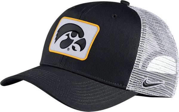 Nike Men's Iowa Hawkeyes Classic99 Trucker Black Hat