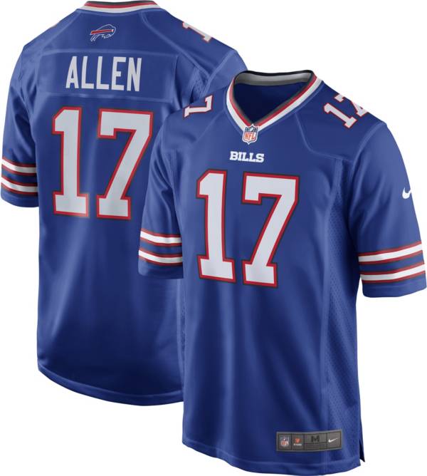 Nike Men's Buffalo Bills Josh Allen #17 Royal Game Jersey