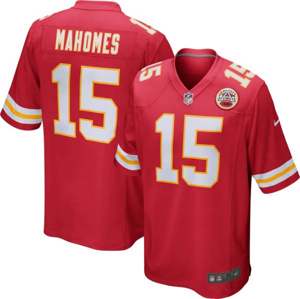 Nike Men's Kansas City Chiefs Patrick Mahomes #15 Red Game Jersey