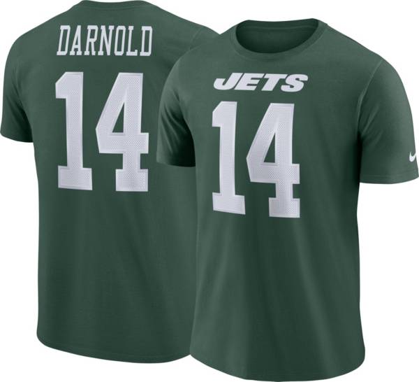 Sam Darnold #14 Nike Men's New York Jets Pride Green T-Shirt