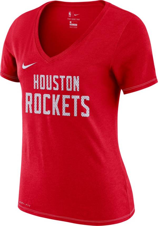 Nike Women's Houston Rockets Dri-FIT V-Neck T-Shirt product image