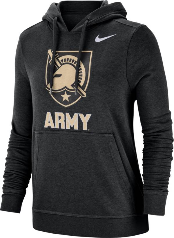 Nike Women's Army West Point Black Knights Army Black Club Fleece Pullover Hoodie