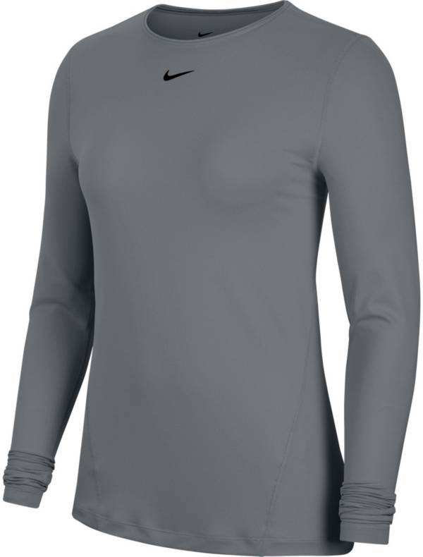 Nike Women's Pro Mesh Long Sleeve Shirt