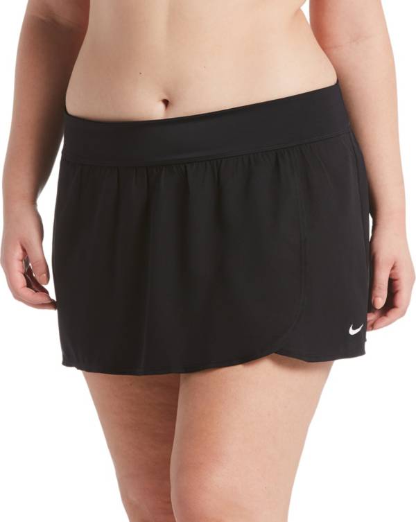 Nike Women's Plus Size Solid Swim Skirt