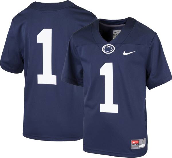 Nike Boys' Penn State Nittany Lions #1 Blue Game Football Jersey