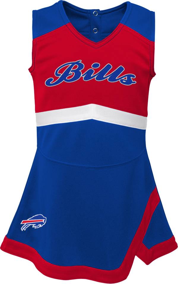 NFL Team Apparel Toddler Buffalo Bills Cheer Jumper Dress product image