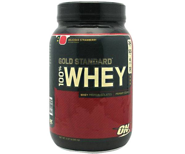 Optimum Nutrition 100% Whey Gold Standard Strawberry 2 lbs