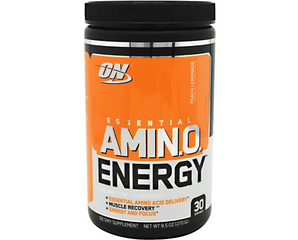 Optimum Nutrition Essential Amino Energy Peach Lemonade 30 Servings